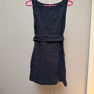 Elegant Black Sleeveless Mini Dress